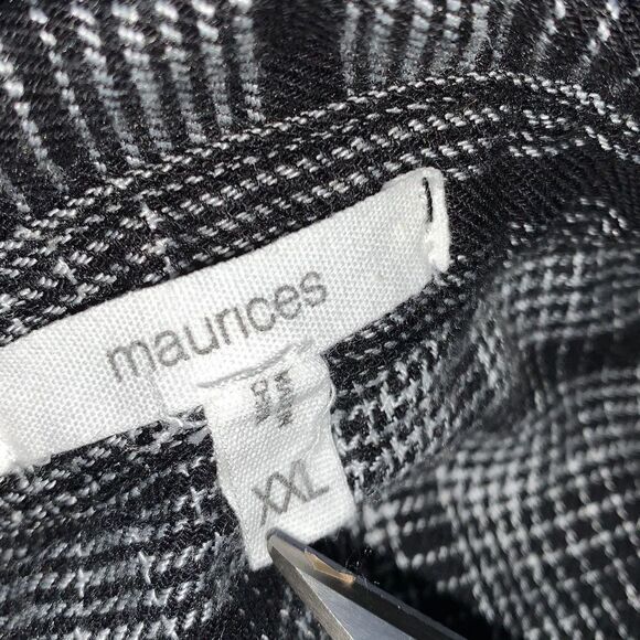 Maurices Plaid Belted Shirt Dress Women’s Size XXL - Picture 14 of 16
